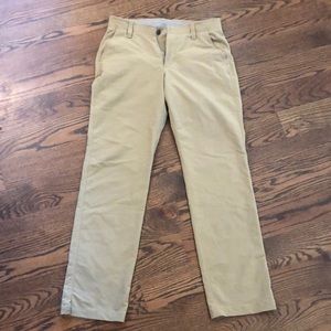 Men’s under armour khaki golf pants 32/32